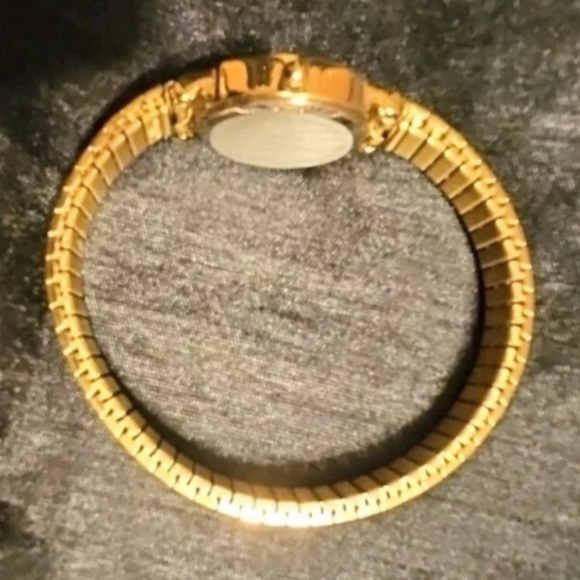 Rushmore Black Hills Gold Goldtone Watch With Gold Leaves/Grapes Within - Picture 6 of 14